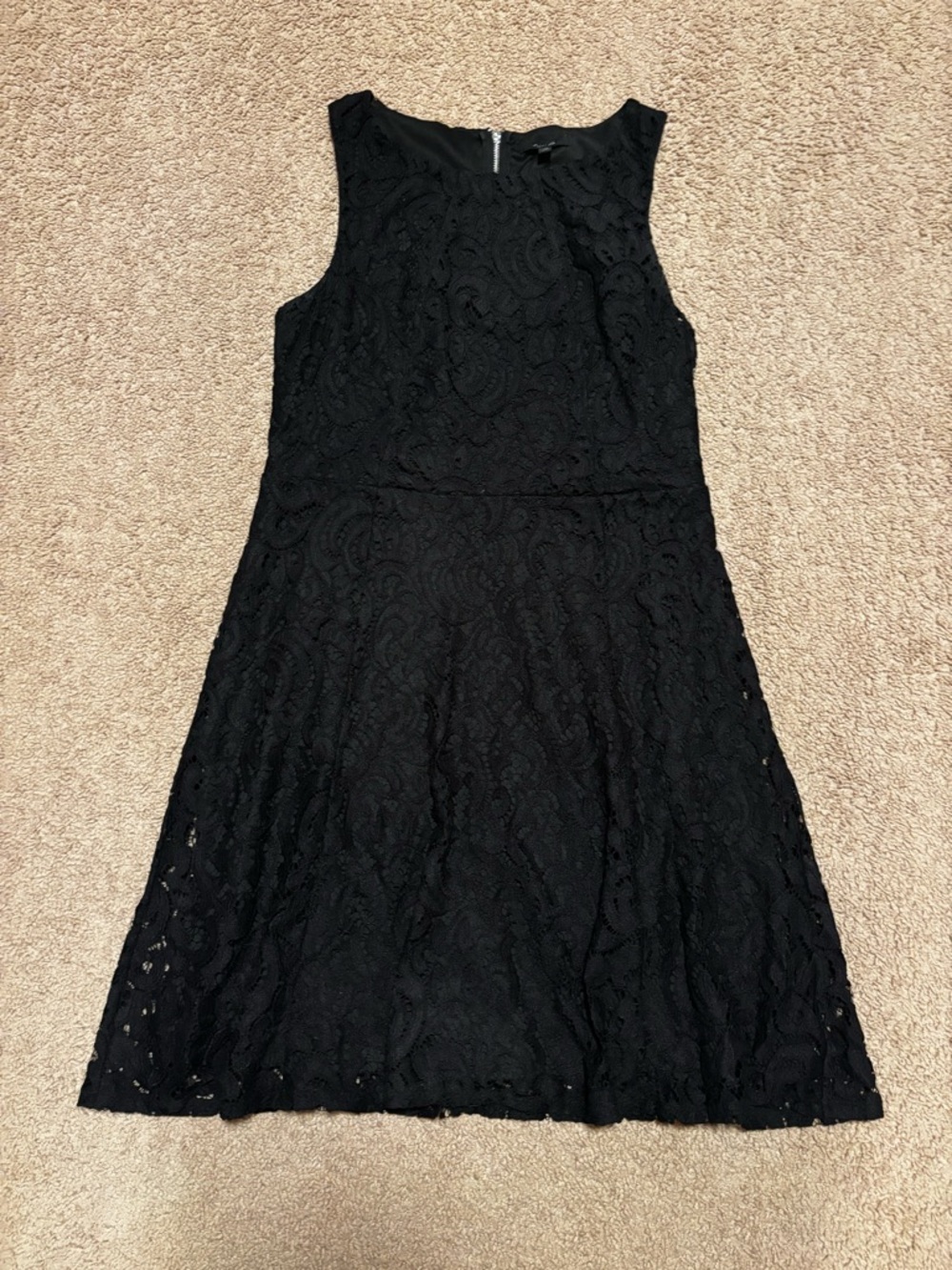 Apt. 9 Black Sleeveless Lace Dress